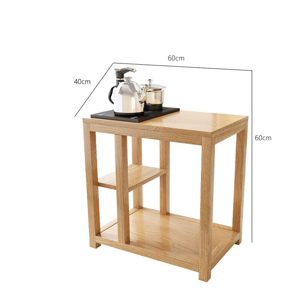 Spacious Chinese tea table set with water flowing feature for meditation and relaxation
