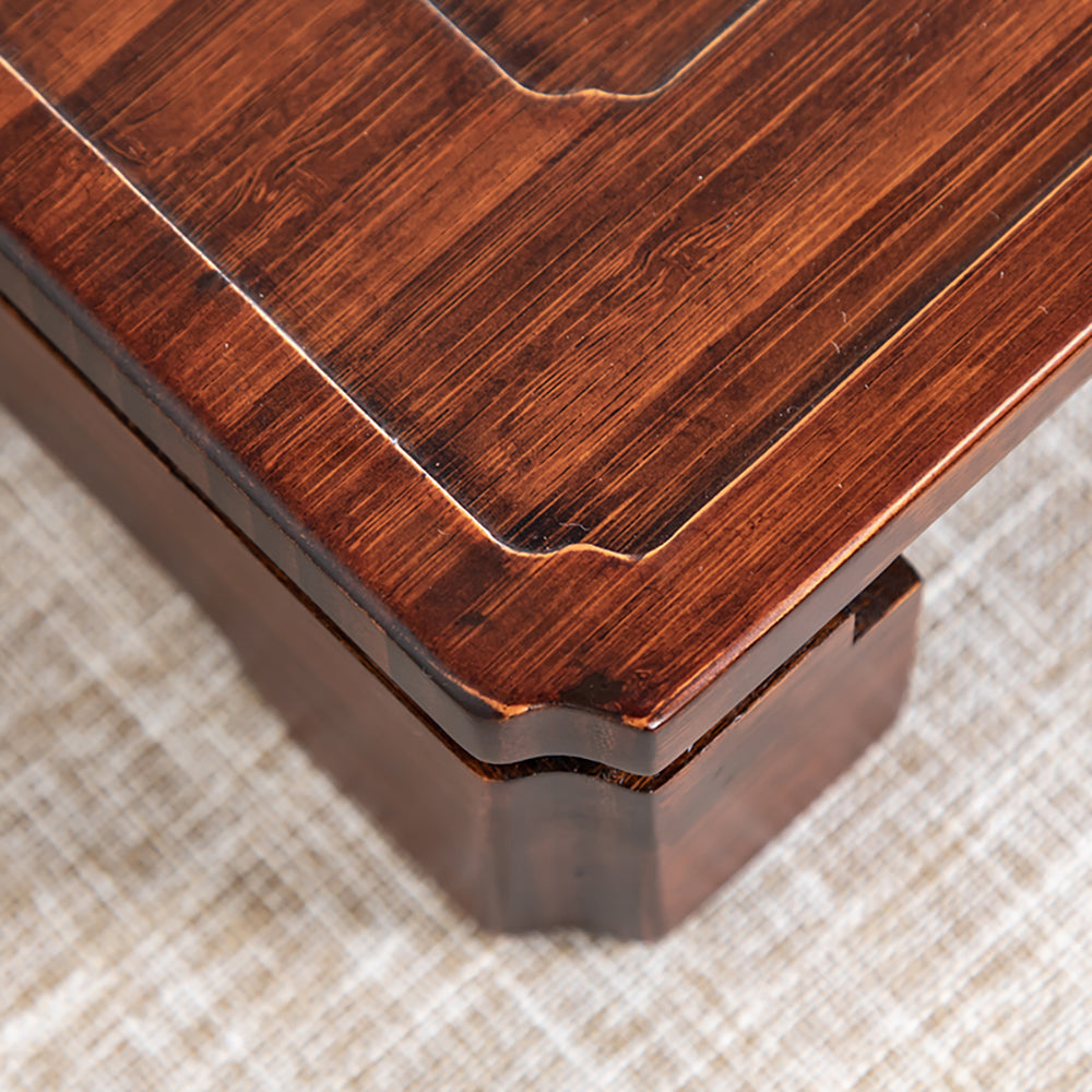Eco-Friendly Double Fish Bamboo Tea Tray - Image 5