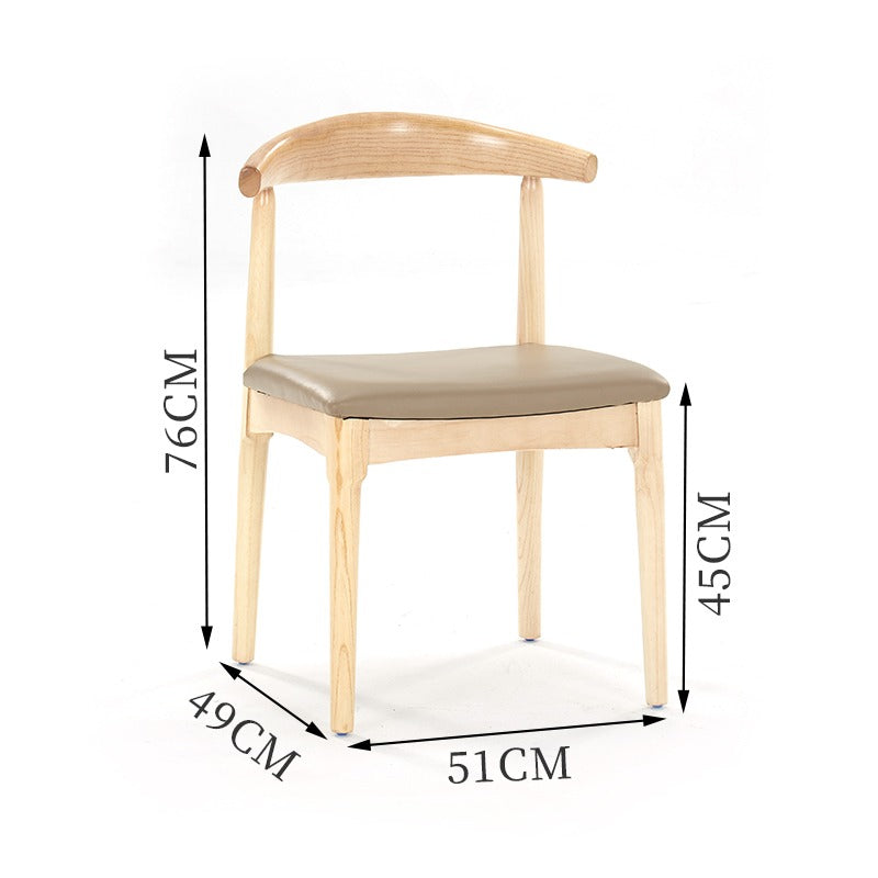 Side view showing the sturdy legs and polished edges of the tea table
