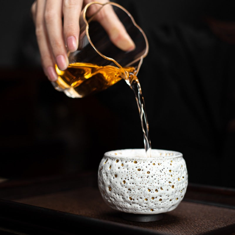Gift box presentation of the premium ceramic tea cup, perfect for special occasions.