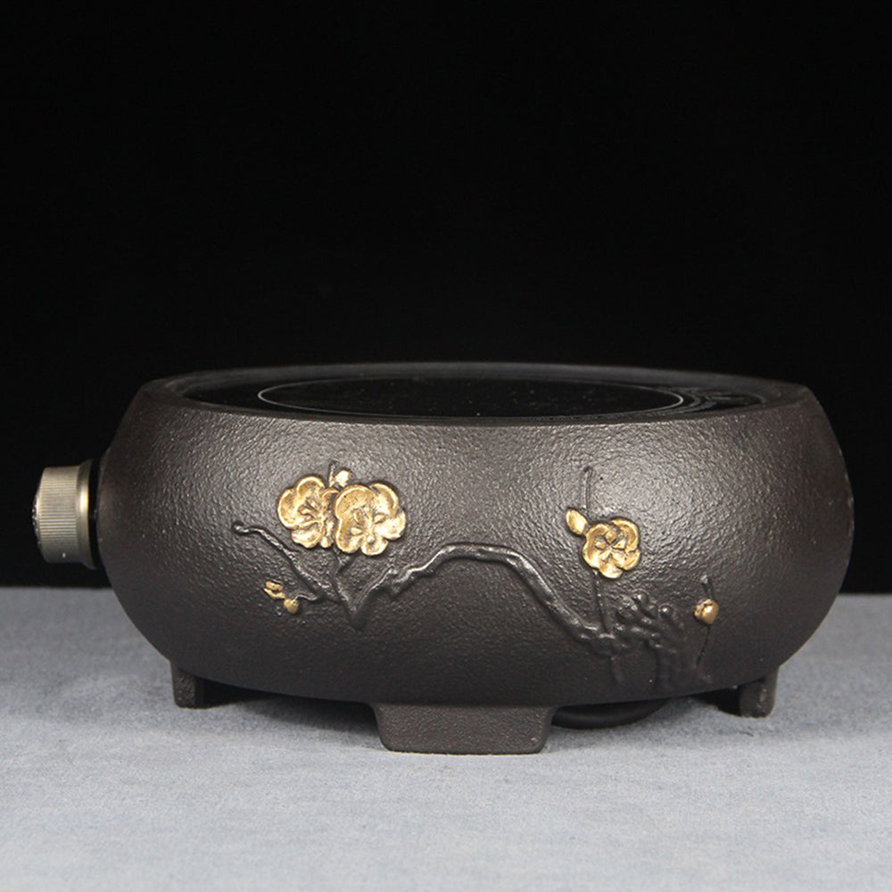 Lifestyle scene with the Japanese tea set in a cozy kitchen setup, ideal for family tea time