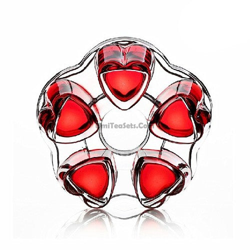 Charming heart teapot candle warmer showcasing its elegant design and functionality for tea lovers.